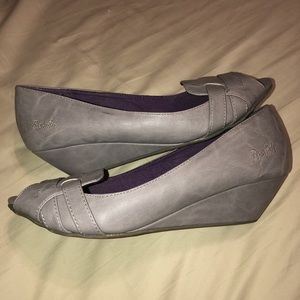 Blowfish Grey Wedges